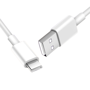 White Stable Type-<b>C</b> <b>to</b> Egygold Micro <b>USB</b> Charging 8wire <b>Cable</b> 1 Meter Shielded Data Cord for Android Mobile Phone Accessories - Product Image 1