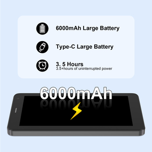 แท็บเล็ตราคาถูกขายส่ง ขนาด 7 นิ้ว แบตเตอรี่ 6000mAh ระบบ Android รองรับซิมการ์ด 16 ซิม แท็บเล็ตเล่นเกม แท็บเล็ตธุรกิจ แท็บเล็ตเพื่อการศึกษา - Product Image 5