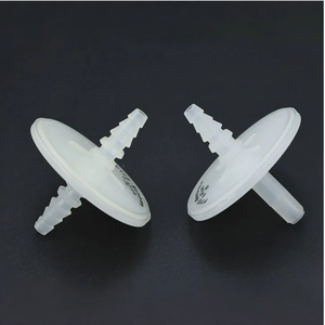 ตัวกรองเข็มฉีดยา PTFE แบบปลอดเชื้อ ขนาด 50 มม. ป้องกันน้ำ ขนาดรูกรอง 0.22/0.45 ไมครอน แบบปลายเรียว สำหรับไบโอรีแอกเตอร์ การหมัก การกรองก๊าซสุญญากาศ - Product Image 1