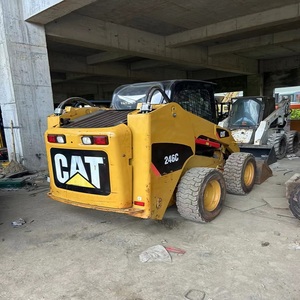 Chargeuse compacte sur pneus Cat 246C d'occasion de qualité supérieure, moteur diesel MOOG, modèle 2023, robuste, facile à utiliser, prix usine - Product Image 1