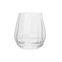 Verre à eau sans pied, verre à bière, verre highball, verre tumbler, design rayé créatif Ocean Hotsale, 260ml, 360ml, 380ml, vente en gros