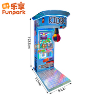Máquina de Boxeo Arcade para Niños, Directo de Fábrica, con Aceptador de Monedas, Sistema de Puntuación Inteligente con PCB, Construcción Resistente, Certificación CE RoHS