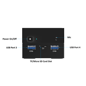 Custom Logo Wholesale Portable Intel Mini <strong>Computer</strong> <strong>CPU</strong> N4120 Quad Core Window11/10 Office Pocket Mini PC - Product Image 5