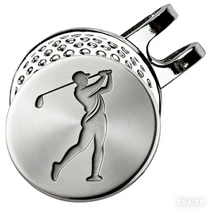 Marqueur de balle de <span class=keywords><strong>golf</strong></span> magnétique en métal noir personnalisé, divers designs, autres produits de <span class=keywords><strong>golf</strong></span> - Product Image 3