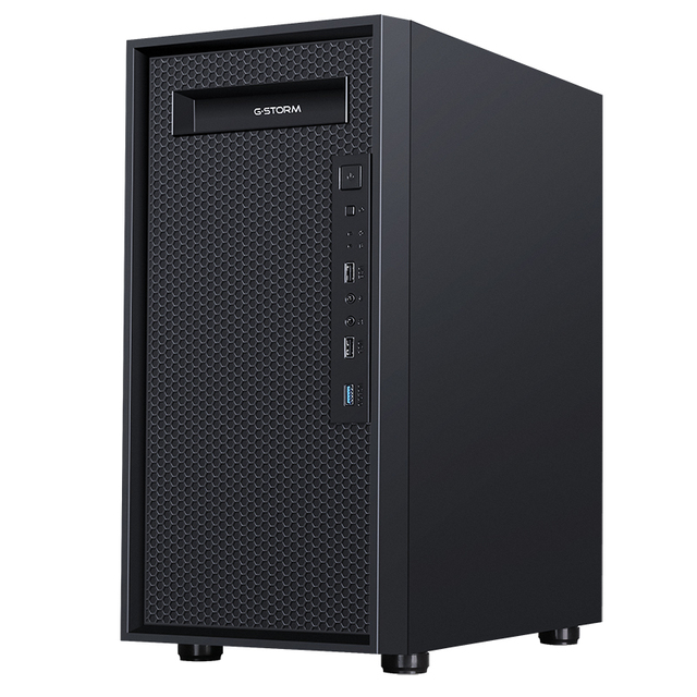 MATX Mini ITX Custom Work Office 0.5mm Spcc Computer Case PC Metal LOGO Integral Steel Plate Pc case