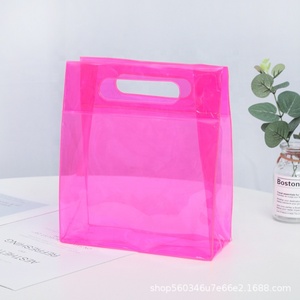 Borsa Tote a mano piccola da donna personalizzata all'ingrosso alla moda con Laser colorato trasparente in PVC - Product Image 2