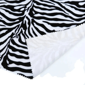 100% tapicería de poliéster estampado de piel tela de terciopelo estampado de animales de leopardo tela de terciopelo de felpa para textiles para el hogar prendas - Product Image 5