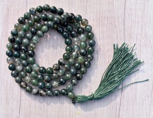 หินโมราธรรมชาติขนาด34นิ้ว,ลูกปัด108เม็ด-8มม. หินคริสตัลบำบัด - Product Image 5