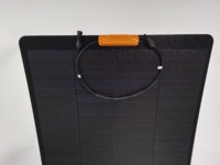 Panneau solaire semi-flexible ETFE 80W pour camping-car, caravane, systèmes d'énergie solaire