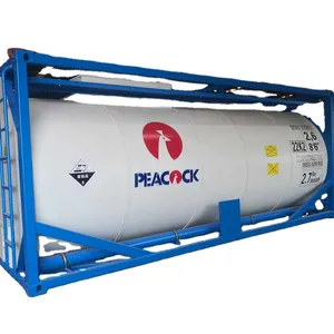JSXT brand 20ft hydrochloric acid tank container 17000L sulphuric acid iso tanker containers