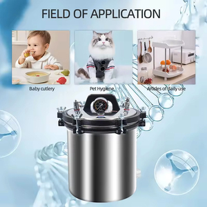 Taşınabilir 24 litre buharlı sterilizatör otoklav, Pet donatmak Medic ve veteriner araçları dezenfeksiyon için sterilizasyon cihazı - Product Image 5