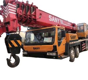Grue de camion de marque chinoise Sany STC500 de 50 tonnes pour la construction utilisée avec des composants de moteur et de pompe de noyau à vendre - Product Image 1