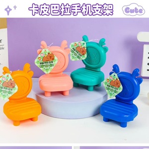 Desktop <b>Mirror</b> Phone Holder <b>Plastic</b> Random Color Key Tag Makeup Accessory - Product Image 2