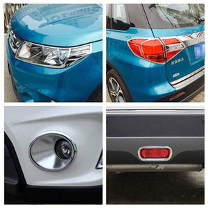 Molduras para Faros Delanteros, Estilo de Luces Traseras, Decoración de Faros Antiniebla para <span class=keywords><strong>Suzuki</strong></span> <span class=keywords><strong>Vitara</strong></span> 2015 2016 2017 2018 2019 2020 <span class=keywords><strong>2021</strong></span> 2022 2023 Auto - Product Image 4