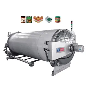Canned Food Sterilization Autoclave High Temperature High Pressure Steam Retort