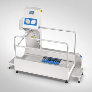 Machine de nettoyage automatique de semelle de chaussure de laveuse de désinfection d'hygiène sans contact pour les <span class=keywords><strong>chaussures</strong></span> d'eau de bottes et la station de désinfection - Product Image 4