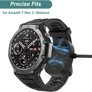 Cable de Carga de Repuesto, Cable Magnético USB para Amazfit Helio Strap/Active 3/Active Max/<span class=keywords><strong>T</strong></span>-<span class=keywords><strong>Rex</strong></span> 3 <span class=keywords><strong>Pro</strong></span>/<span class=keywords><strong>T</strong></span>-<span class=keywords><strong>Rex</strong></span> Ultra <span class=keywords><strong>2</strong></span> - Product Image 2