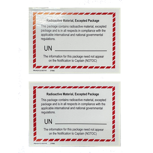 Autocollants imperméables d'étiquette d'emballage pour l'expédition de soin spécial et la livraison de marchandises dangereuses - Product Image 3