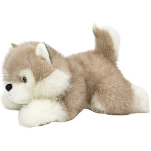 Jouets en peluche pour chiens Alaskan Malamute avec son de aboiement réaliste, pattes en caoutchouc souple, faible MOQ - Product Image 1