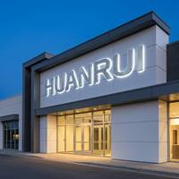 Enseigne LED personnalisée Huanrui, affichage extérieur pour entreprises, enseigne 3D, lettres LED, enseigne de magasin, design d'enseigne ouverte