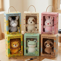 Porte-clés en peluche personnalisé OEM, pendentif animal en peluche âne de dessin animé, cadeau promotionnel, petite série
