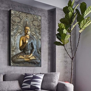 Home Decor <strong>Buddha</strong> Gods Statue Posters Prints Religious Religious hd <strong>Canvas</strong> Wall Art <strong>Paintings</strong> - Product Image 3