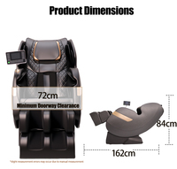 Fauteuil de massage électrique Taijixiang 2026 à double moteur, mécanisme de massage itinérant, zéro gravité, pour tout le corps, avec chauffage, idéal pour la maison