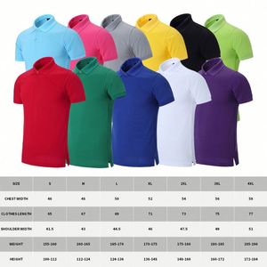 Design Customized Purple for Polo Shirt with Big Size Flower Patch Logo Print 100% Cotton High Quality Training Shirt Ready to - Product Image 6