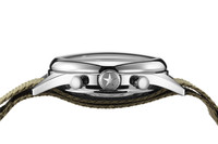 Montre originale pour homme de 1963, 40 mm, ST1908, phase de lune, mouvement à remontage manuel, chronographe mécanique, verre saphir, cadran crème