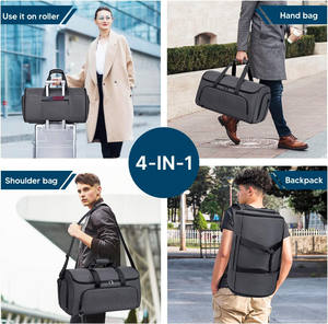 Imperméable 4 en <span class=keywords><strong>1</strong></span> robe suspendue <span class=keywords><strong>valise</strong></span> costume vêtement sac à dos pour hommes femmes sac de <span class=keywords><strong>voyage</strong></span> bagage à main vêtement sac - Product Image 5