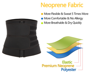 Venta Directa de Fábrica: Faja Reductora de Neopreno <span class=keywords><strong>para</strong></span> Mujer Tallas Grandes, Corsé Moldeador de Cintura, Cinturón de Látex <span class=keywords><strong>para</strong></span> Adelgazar - Product Image 5