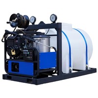 Nettoyeur haute pression à eau chaude électrique 4000 PSI, nettoyeur industriel puissant