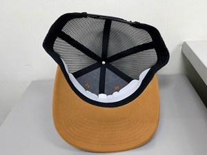 Gorra de Camionero Richardso 112 con Parche de Cuero Bordado Personalizado, Gorra de Béisbol Lisa con Espalda de Malla, Gorra Deportiva con Cierre a Presión - Product Image 2