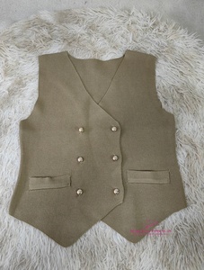 Top senza maniche <span class=keywords><strong>con</strong></span> bottone <span class=keywords><strong>con</strong></span> scollo a V - Product Image 5