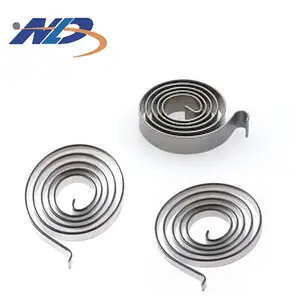 OEM Metal Ring Wire Small Stainless Steel Electrical Contacts Clips Flat Leaf Spring