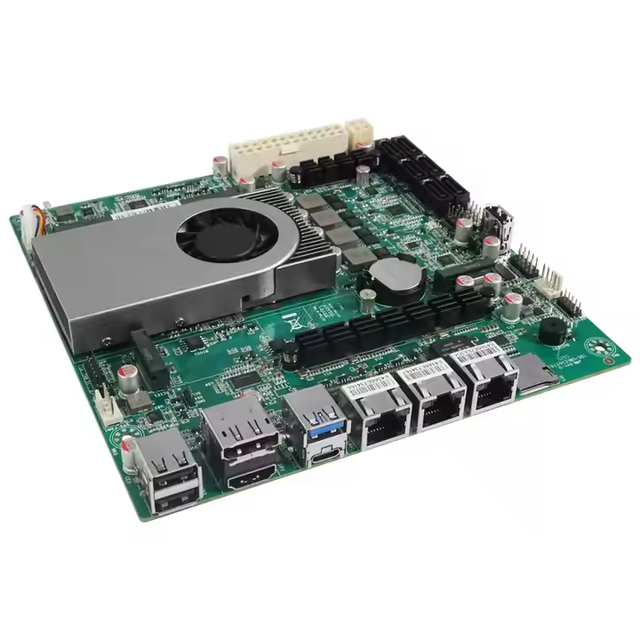 BKHD L NAS Motherboard N150 1*10G 2*2.5G FCBGA1264 2*M.2 6*SATA DDR5 16GB MAX Support TPM GPIO MINI-ITX
