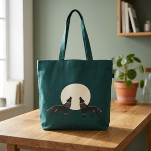 Sac fourre-tout en toile de coton réutilisable et écologique, imprimé avec logo personnalisé, sac de créateur pour le shopping, vente en gros - Product Image 2