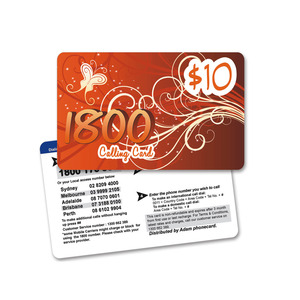 Personalizado CMYK de impresión de plástico de PVC tarjeta de cero recarga prepago tarjeta de rascar - Product Image 4