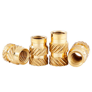 Inserti Filettati M1 M2 M2.5 M3 M4, Dadi a Fusione a Caldo, Inserti Zigrinati in Ottone per Plastica - Product Image 6