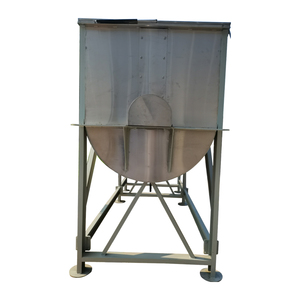 Mezclador de cinta horizontal para línea de producción automática, motor AC, acero inoxidable, dosificador automático, mezclador de premezcla seca - Product Image 5