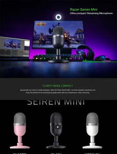 <span class=keywords><strong>Razer</strong></span> Seiren <span class=keywords><strong>Mini</strong></span> Micrófono USB Micrófono de transmisión ultracompacto - Product Image 5