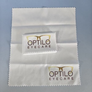 Paño <span class=keywords><strong>de</strong></span> Limpieza <span class=keywords><strong>de</strong></span> Microfibra Suave <span class=keywords><strong>de</strong></span> Alta Calidad con Logotipo Personalizado para Gafas <span class=keywords><strong>de</strong></span> Sol, <span class=keywords><strong>Lentes</strong></span>, Pantallas <span class=keywords><strong>de</strong></span> Teléfono, 15x18cm - Product Image 3