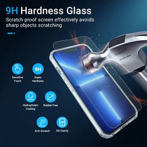 Funda Transparente 5 en 1 con Protectores de Pantalla y Protector de Lente para iPhone 16 Pro Max 15 14 13, Funda Protectora Transparente a Prueba de Golpes - Product Image 4