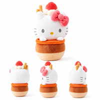 Jouets en peluche en gros à bas prix, poupée anime Hello Kitty, jouets en peluche anime de 8 pouces, porte-clés souple pour jeu d'arcade