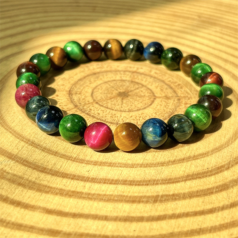 Multicolor Tiger Eye Bracelet