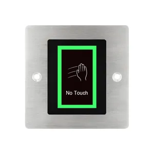 Waterproof IP66 Infared No Touch Exit Button For Access Control