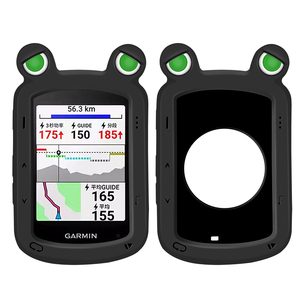 Coque GPS en silicone TPU souple grenouille verte aux grands yeux pour <span class=keywords><strong>Garmin</strong></span> Edge 540/<span class=keywords><strong>840</strong></span> Protection intégrale du corps Étui de téléphone Capteur Type intelligent - Product Image 2