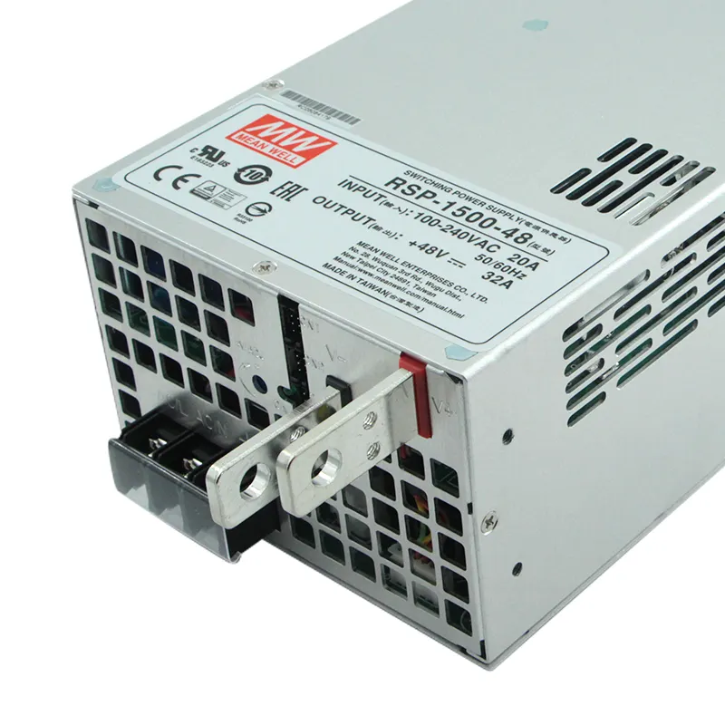 Meanwell RSP-2400-12 2400W güç yüksek güç değişken ayarlanabilir Dc programlanabilir 12v 24v 48v 10a 50a 100 amp güç kaynağı