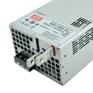 Meanwell RSP-2400-12 2400W 힘 고성능 변하기 쉬운 조정가능한 Dc 풀그릴 12v 24v 48v 10a 50a 100 Amp 전력 공급