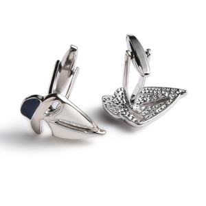 Gemelos de diseño inspirado en estampado geométrico de velero para mujer - Product Image 6